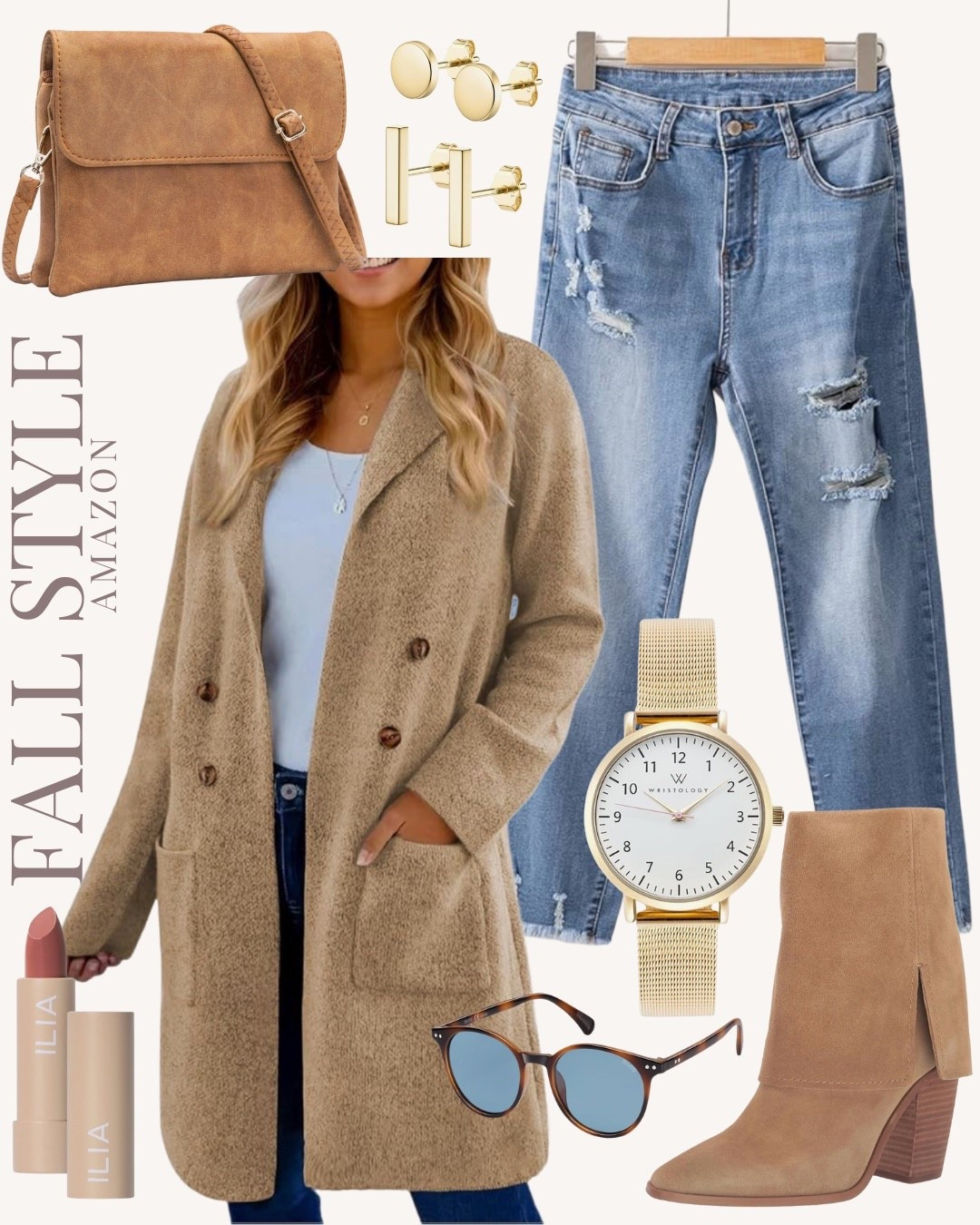 Fall fashion finds for her🍂

Amazon fashion, suede boots, suede booties, long cardigan, suede cross body purse, womens watch, womens jeans, non toxic lipstick

#LTKBeauty #LTKStyleTip #LTKItBag