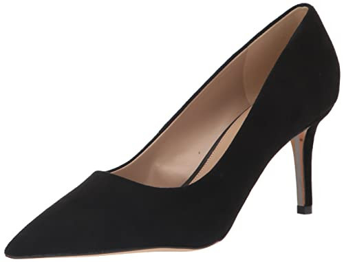 Sam Edelman Vienna Pump Black Suede 5 Medium | Amazon (US)