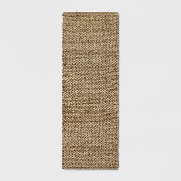 Woven Runner Rug Solid Neutral - Threshold™ | Target