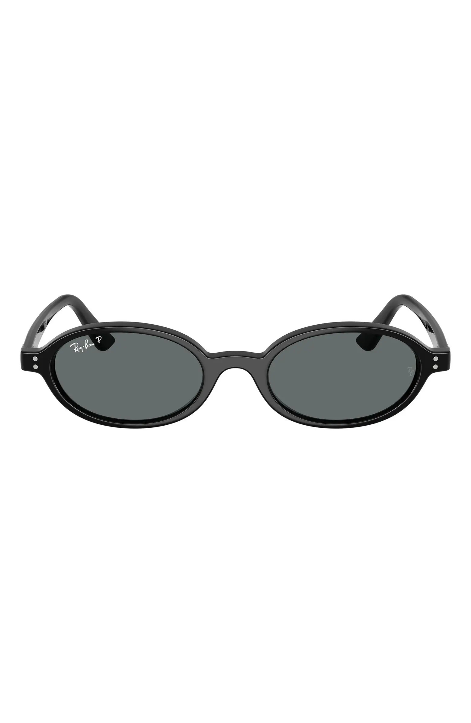 51mm Polarized Oval Sunglasses | Nordstrom