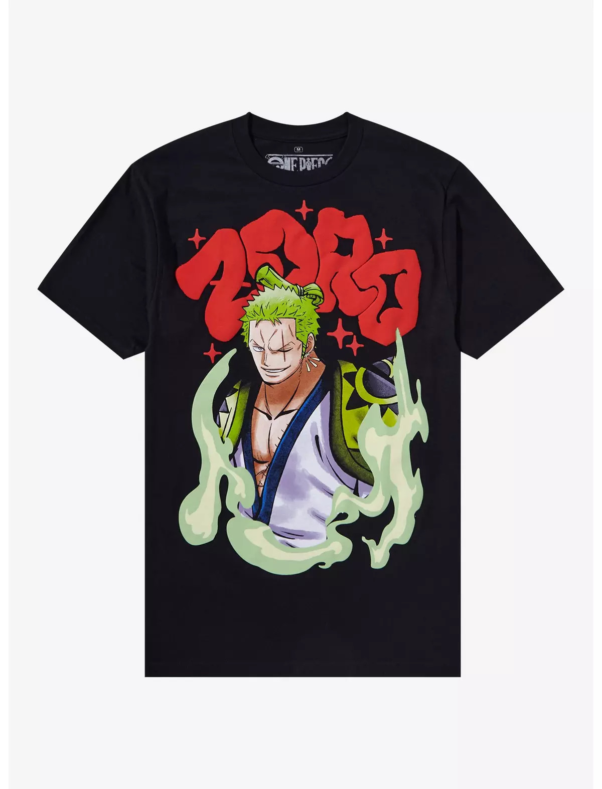 One Piece Zoro Airbrush T-Shirt | Hot Topic | Hot Topic