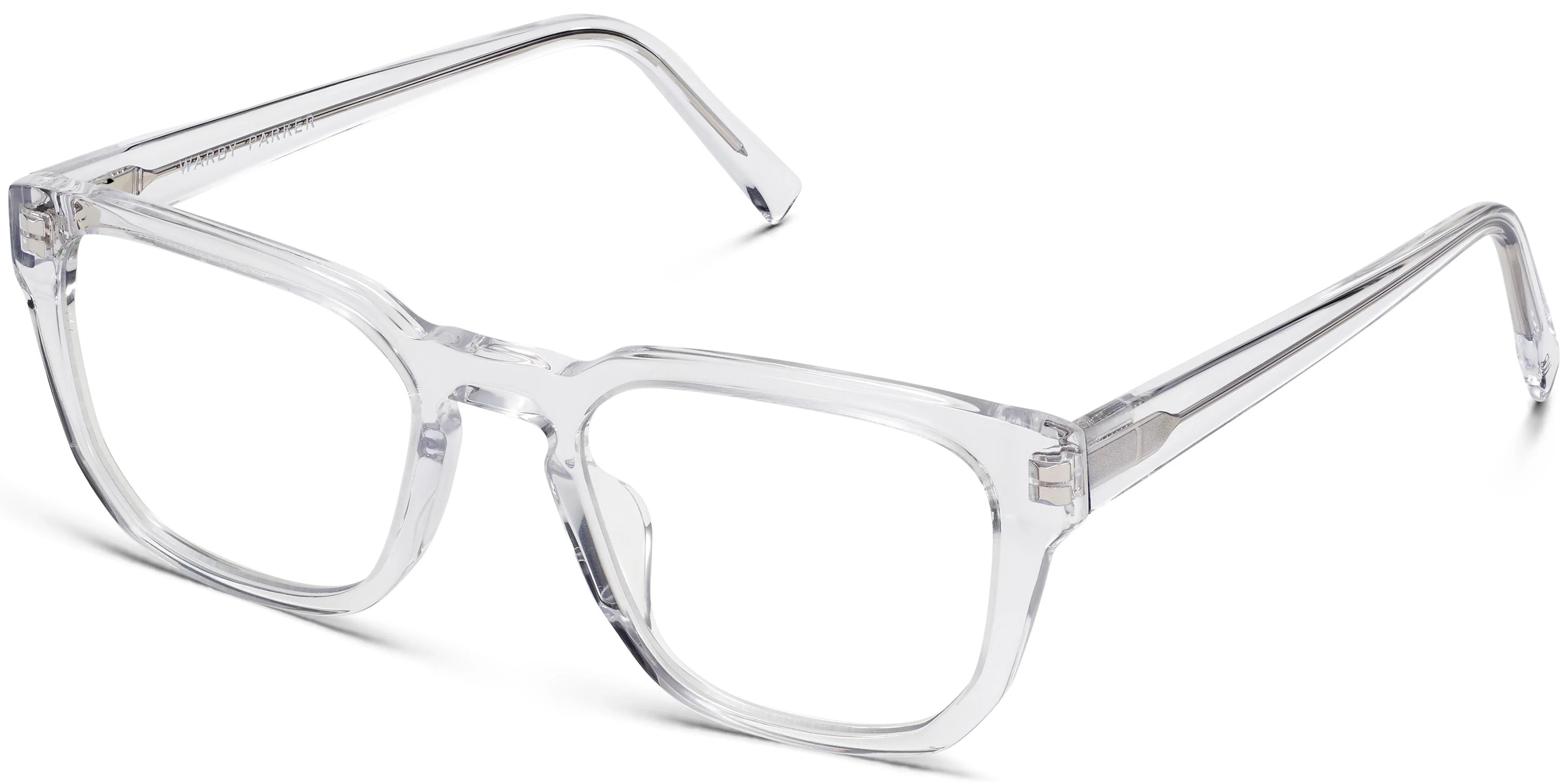 Santiago Eyeglasses in Crystal with Polished Gold | Warby Parker | Warby Parker (US)