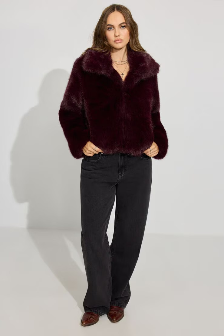 Short Faux Fur Coat | Garage Clothing