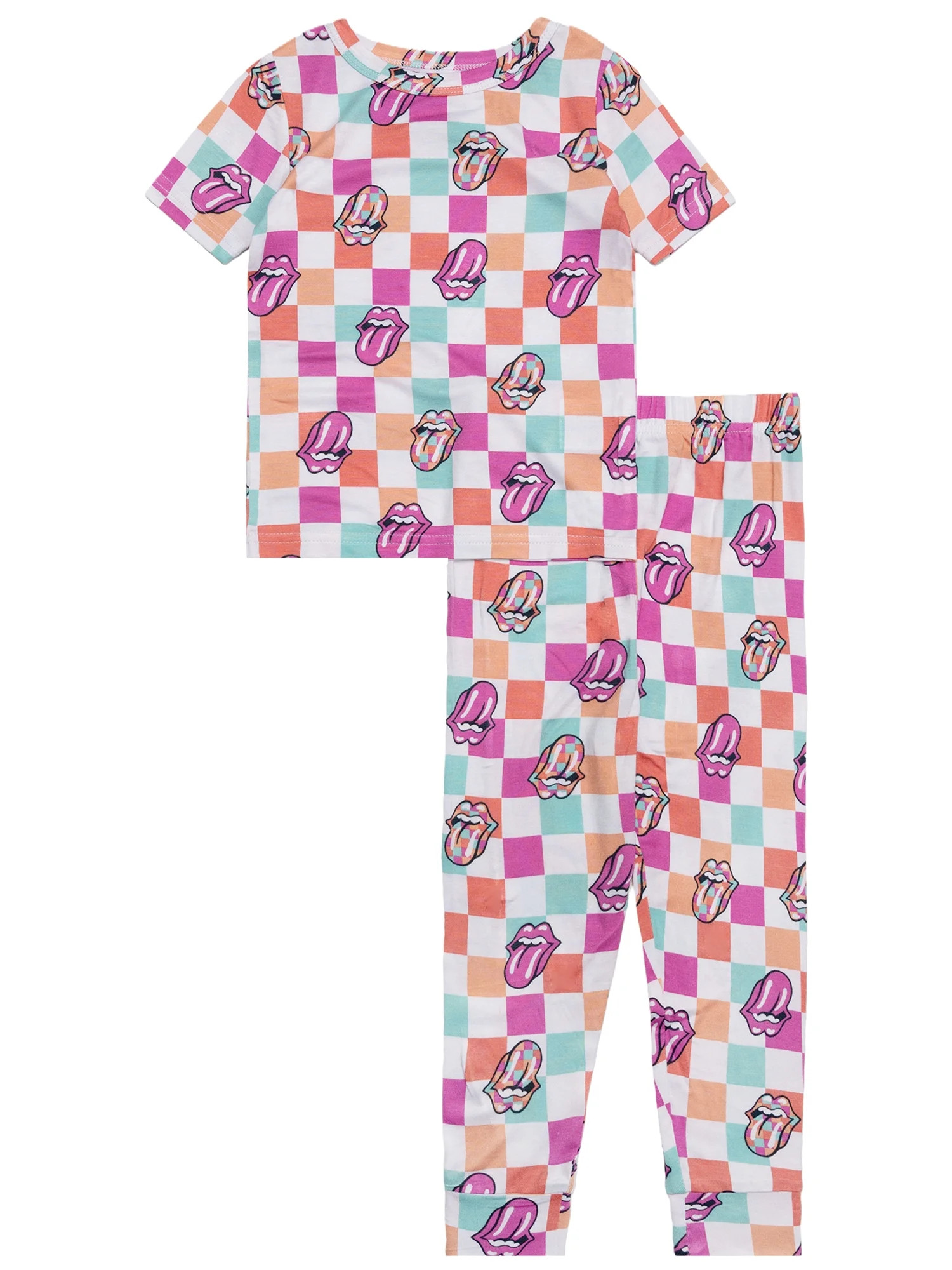 Character Toddler Viscose Unisex 2-Piece Pajama Set, Sizes 12M-5T | Walmart (US)