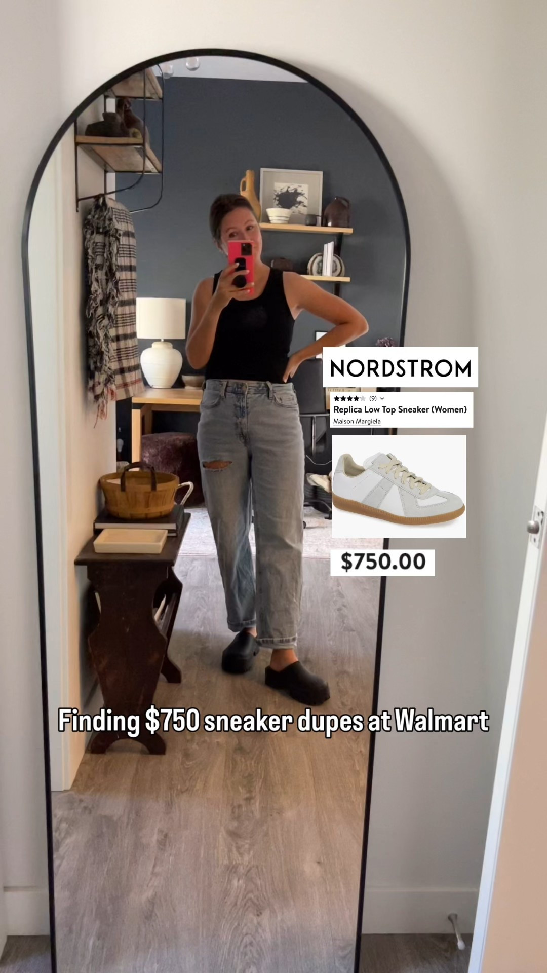 Maison Margiela Replica Low Top Sneaker dupe! Why pay $750 for designer sneakers when you can get the same look for under $25? I found these gems at Walmart, and honestly, they look so high-end and bougie—it’s giving luxury without the price tag. They’re almost identical to the $750 pair I spotted at Nordstrom, but these won’t break the bank and they come in 18 different colors. Yes, 18. You can literally match them to every outfit and still have money left for iced coffee.

#LTKShoeCrush #LTKStyleTip #LTKFindsUnder50
