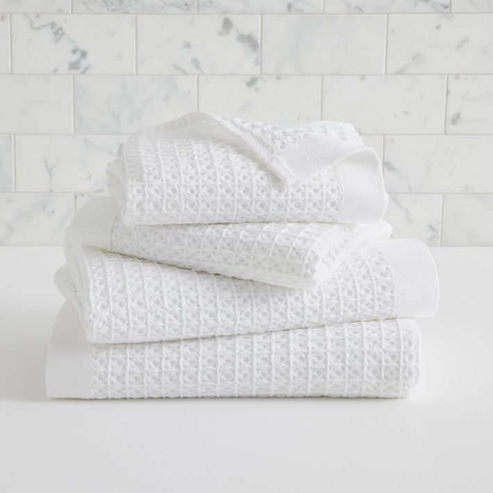 Waffle Organic Towel Sets | West Elm (US)