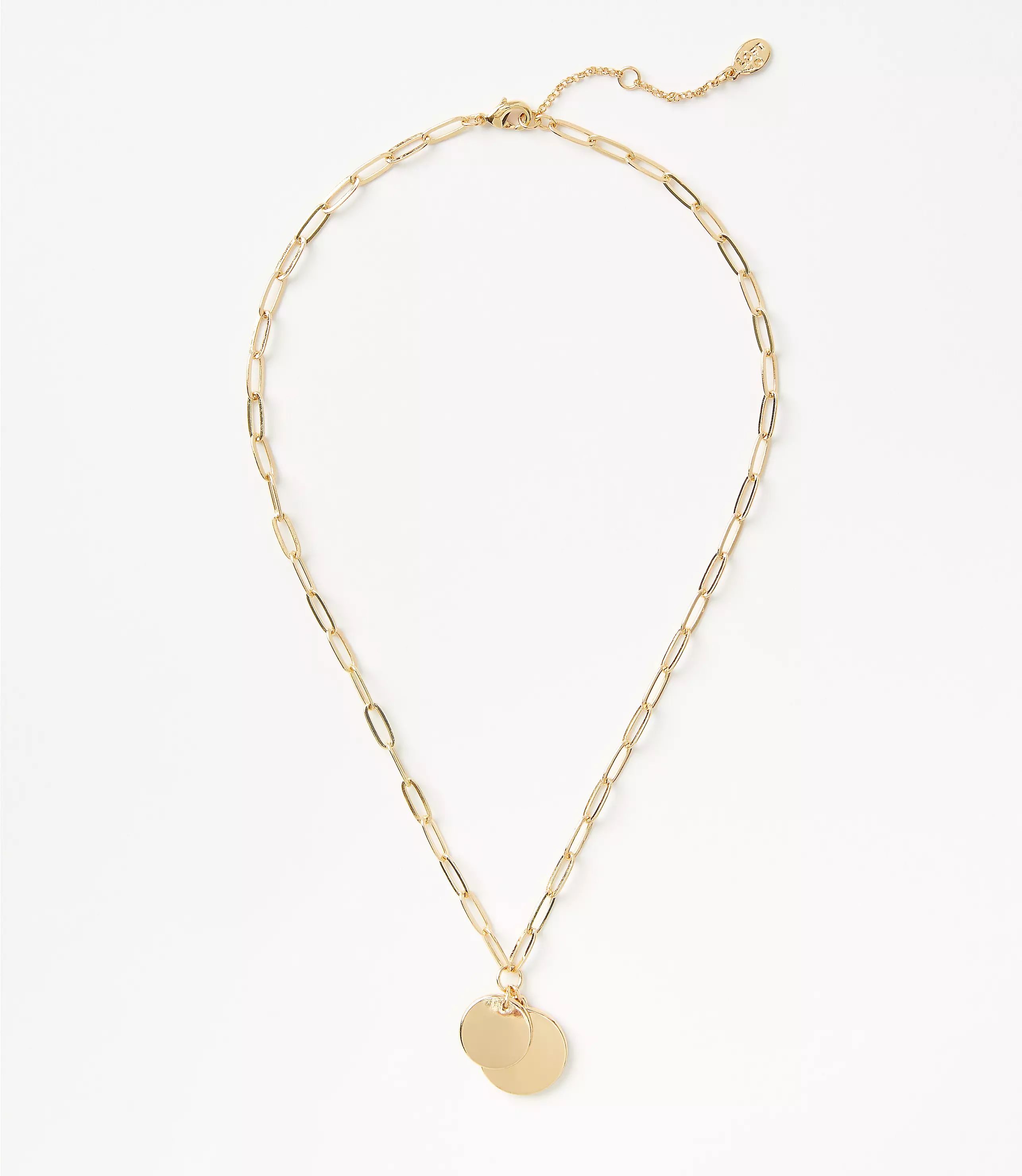 Coin Charm Necklace | LOFT