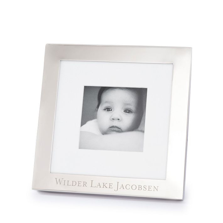Classic Silver Photo Frame | Mark and Graham