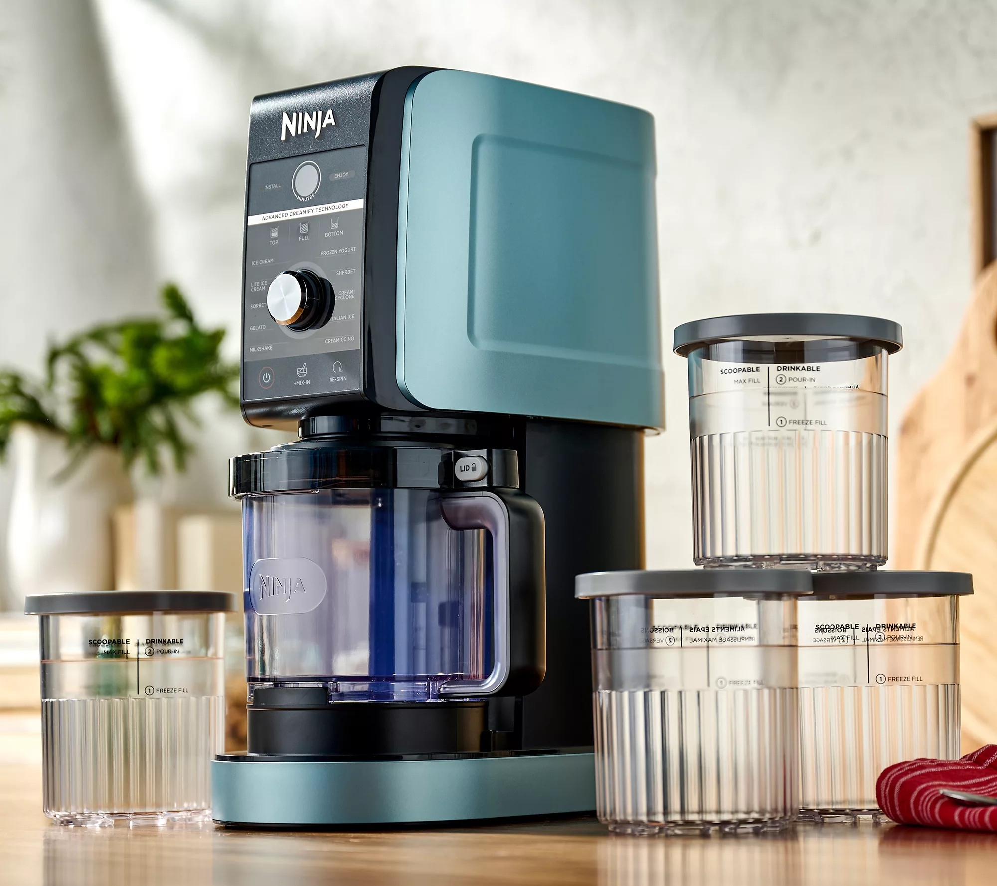 Ninja CREAMi Deluxe XL 11-in-1 Frozen Treat Maker w/ Extra Pints | QVC