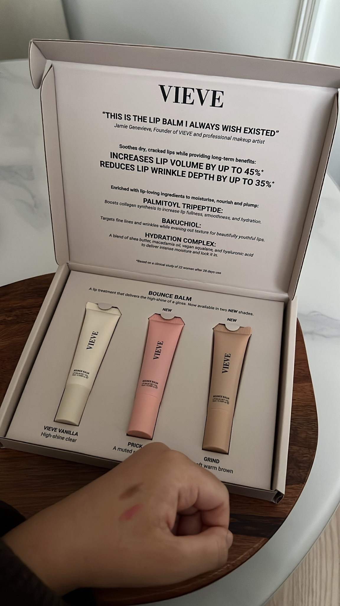 Vieve hydrating lip balm 