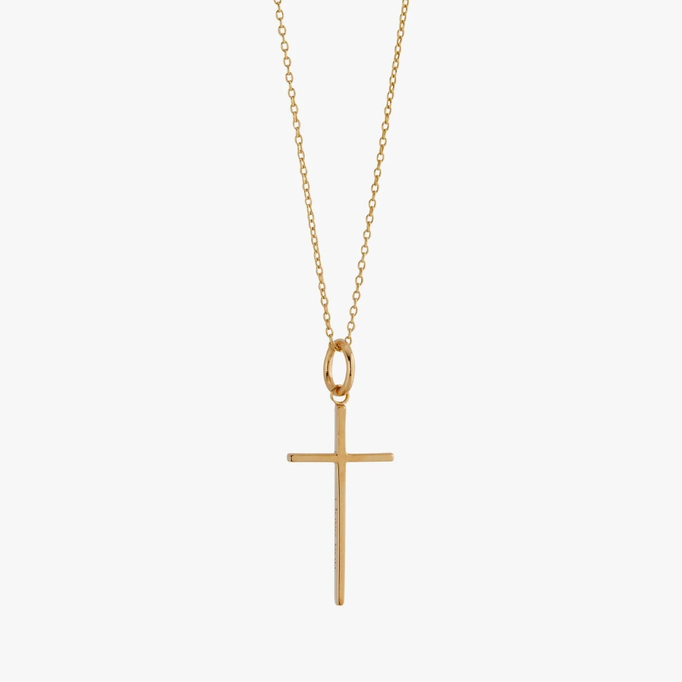 SRB Engravable Cross Necklace | Tiny Tags (US)