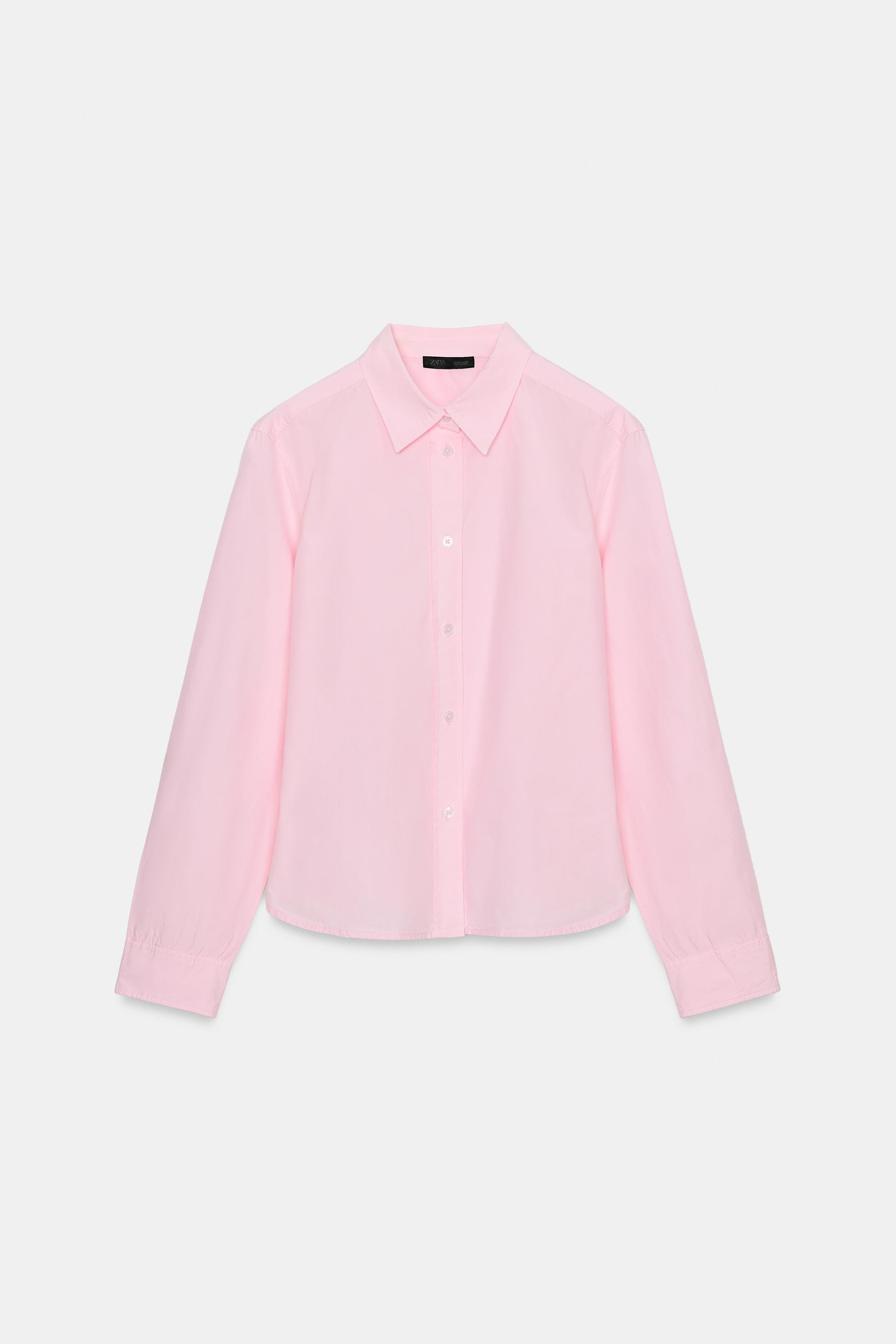 PLAIN POPLIN SHIRT | Zara US