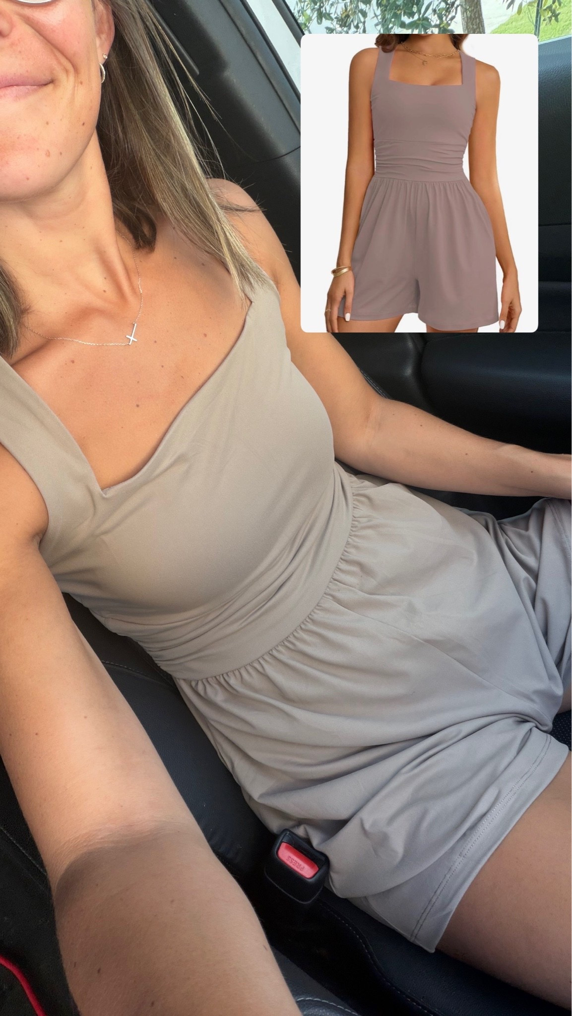 sahm style // mom style // mom outfit // romper // athleisure

#LTKootd #LTKmomlife #LTKgrwm