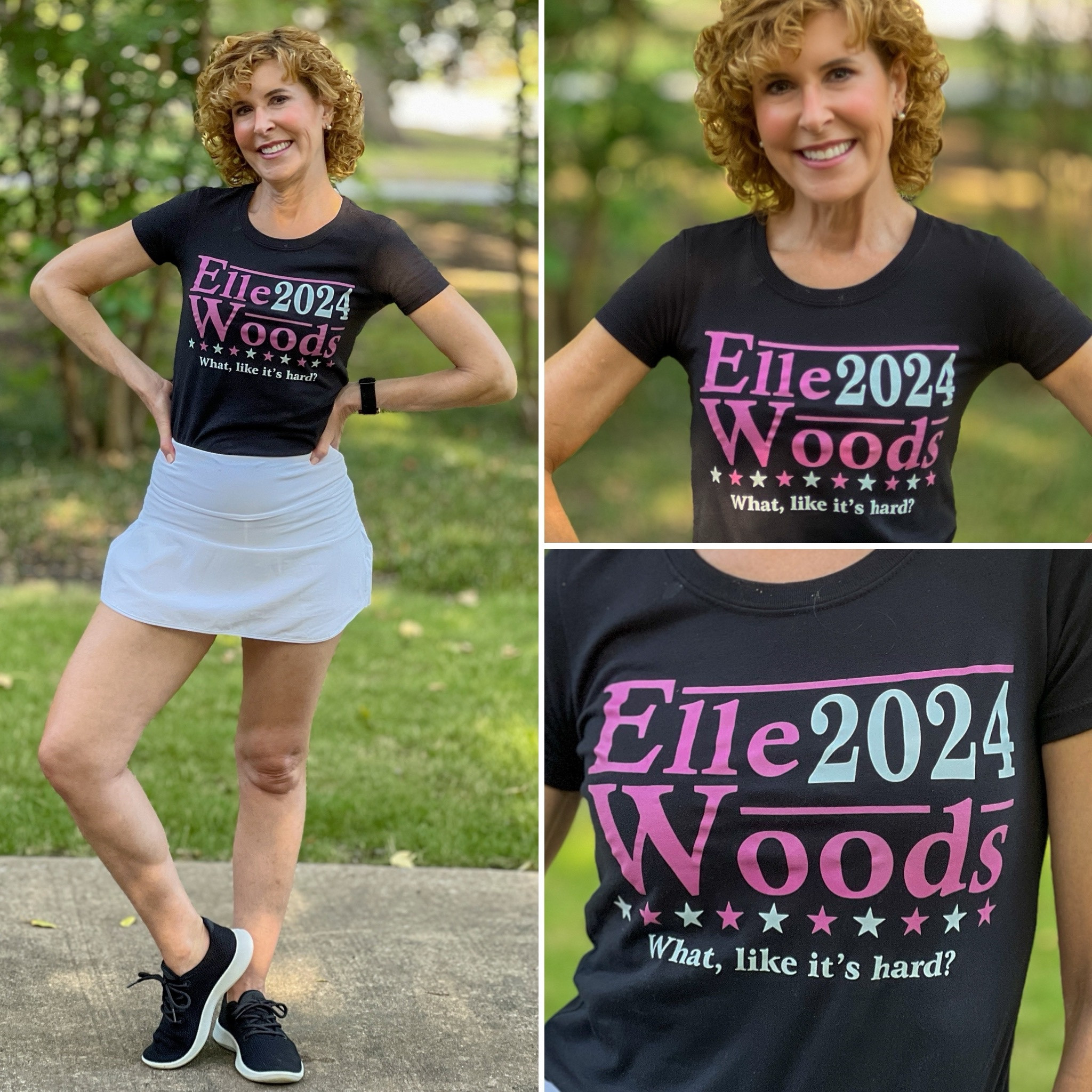 I’ve really tried hard not to make a political statement. But I’m making my endorsement public today! 🤣

Funny tee, graphic tee, athleisure tee, white skort, black sneakers

#LTKFitness #LTKActive #LTKSeasonal