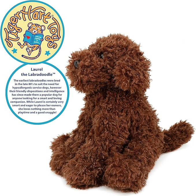Laurel The Labradoodle - 12 Inch Stuffed Animal Plush | Amazon (US)
