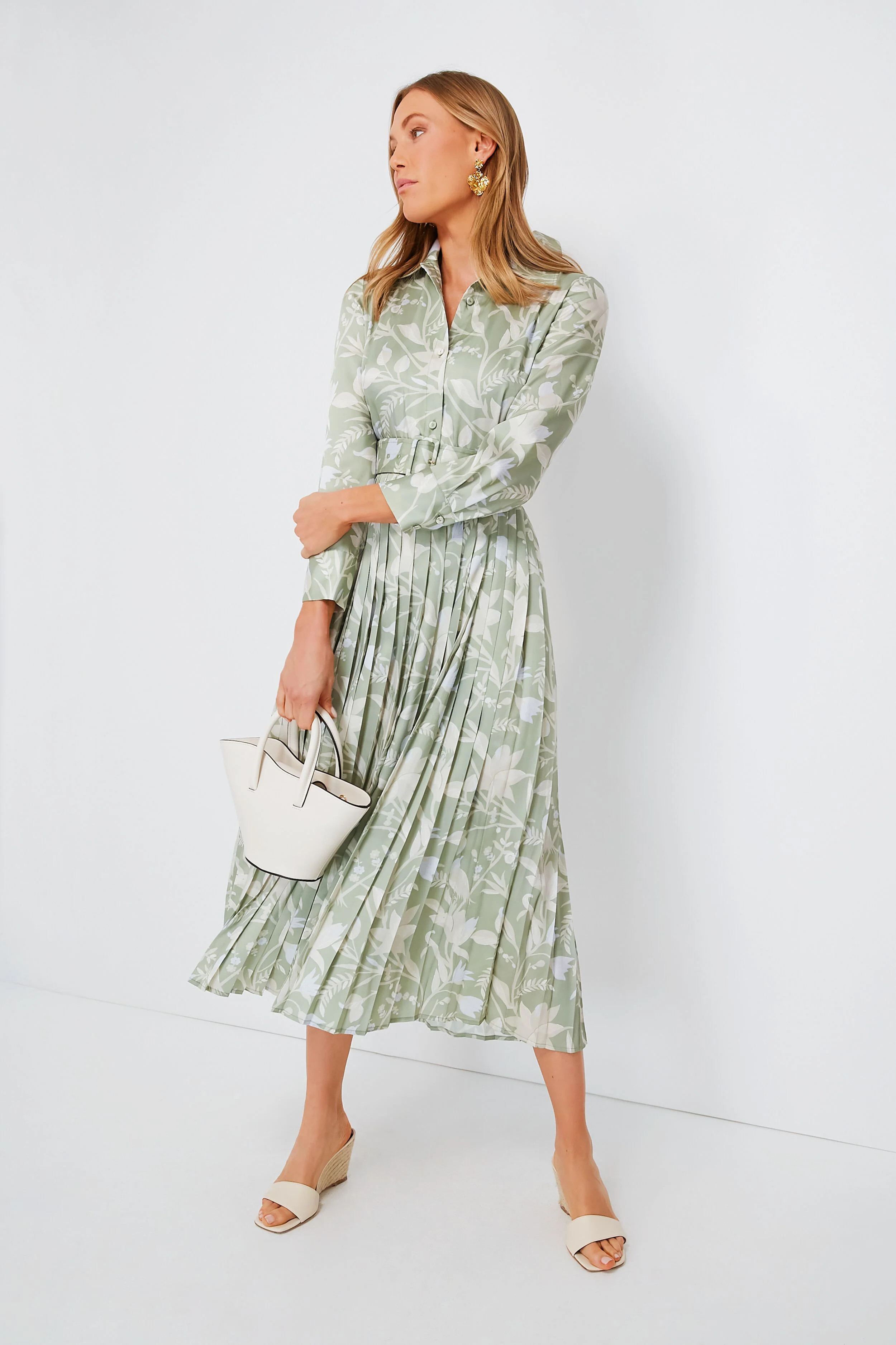 Sage Arbre Azzurra Dress | Tuckernuck (US)