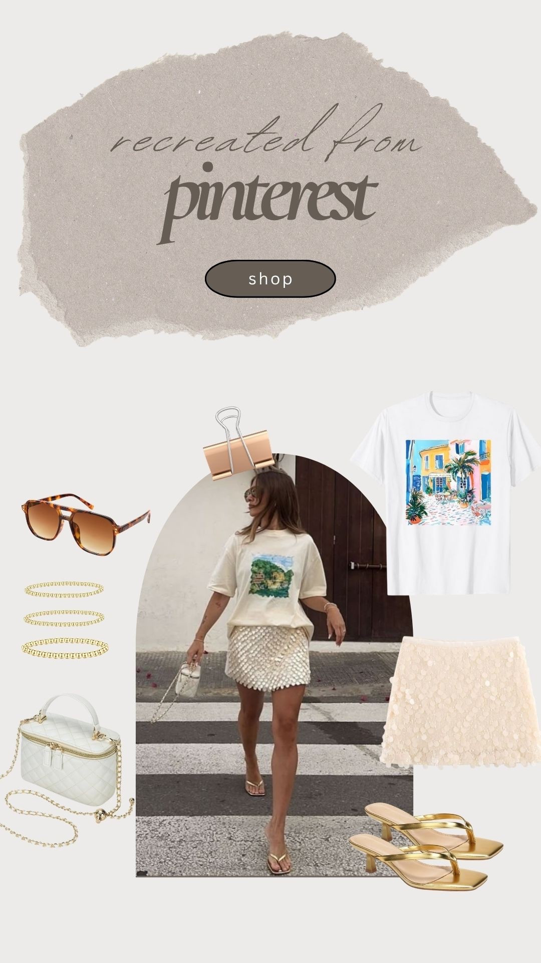 Recreating a Pinterest look with items from Amazon 🥥