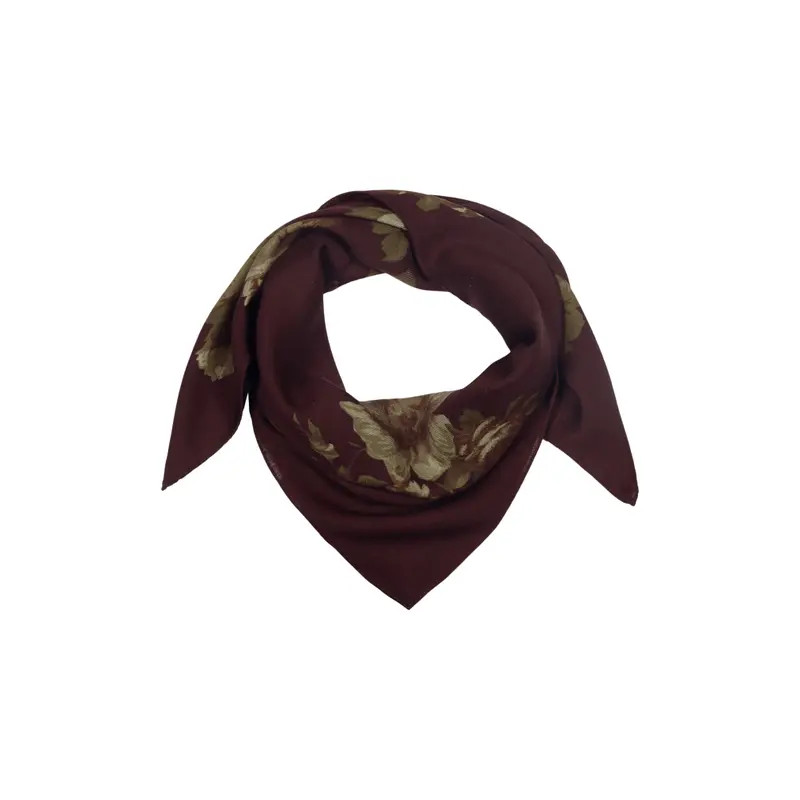 Floral Bouquet Wool Square Scarf | Nordstrom
