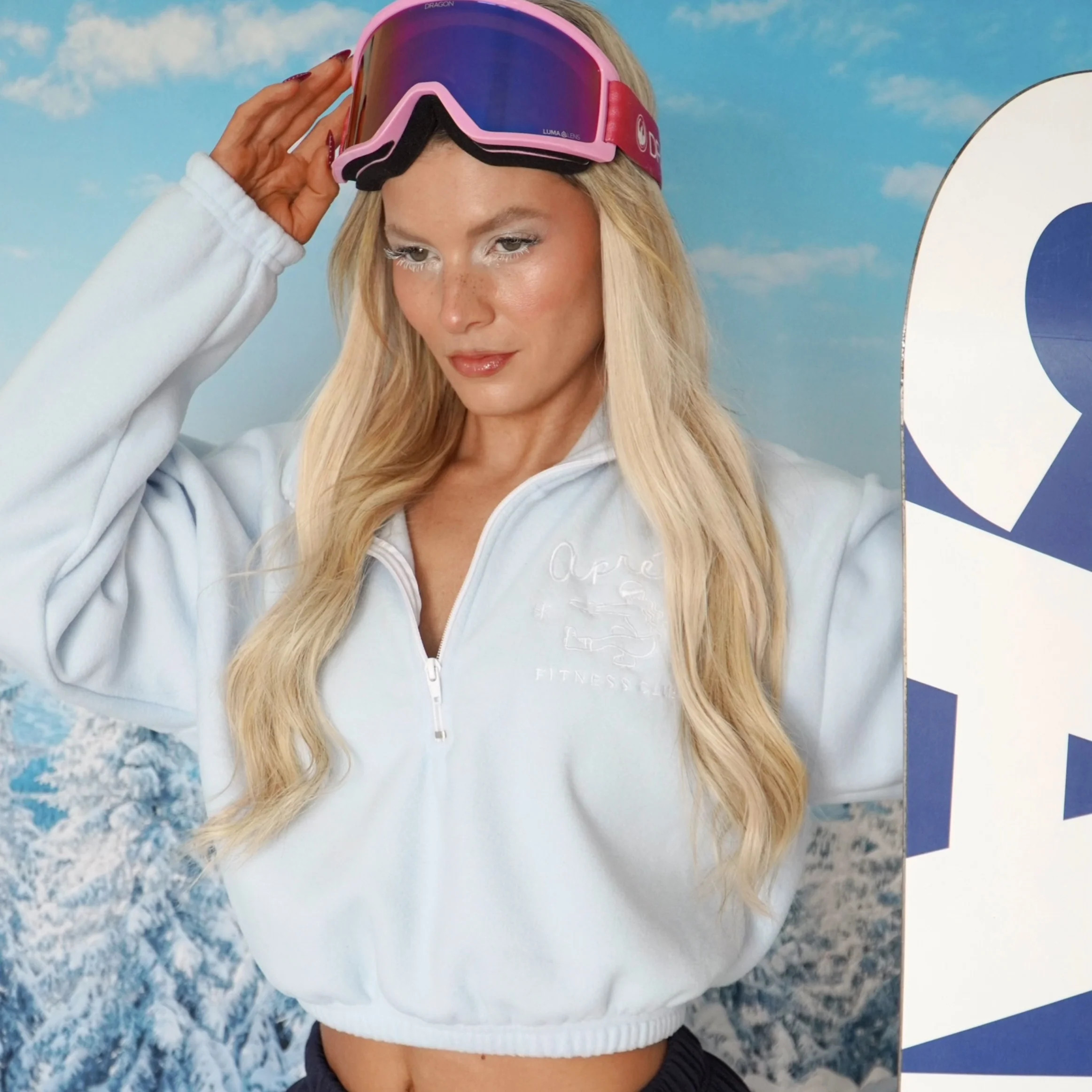 Après Fitness Fleece Half Zip | SuzieB Fitness