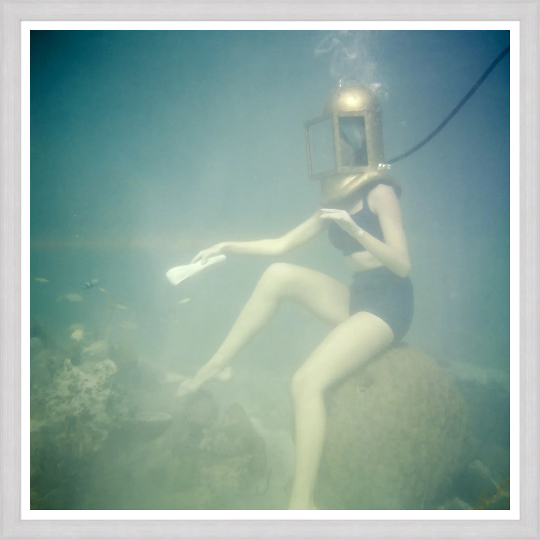 Model Underwater Giclee Print by Richard Rutledge | Perigold