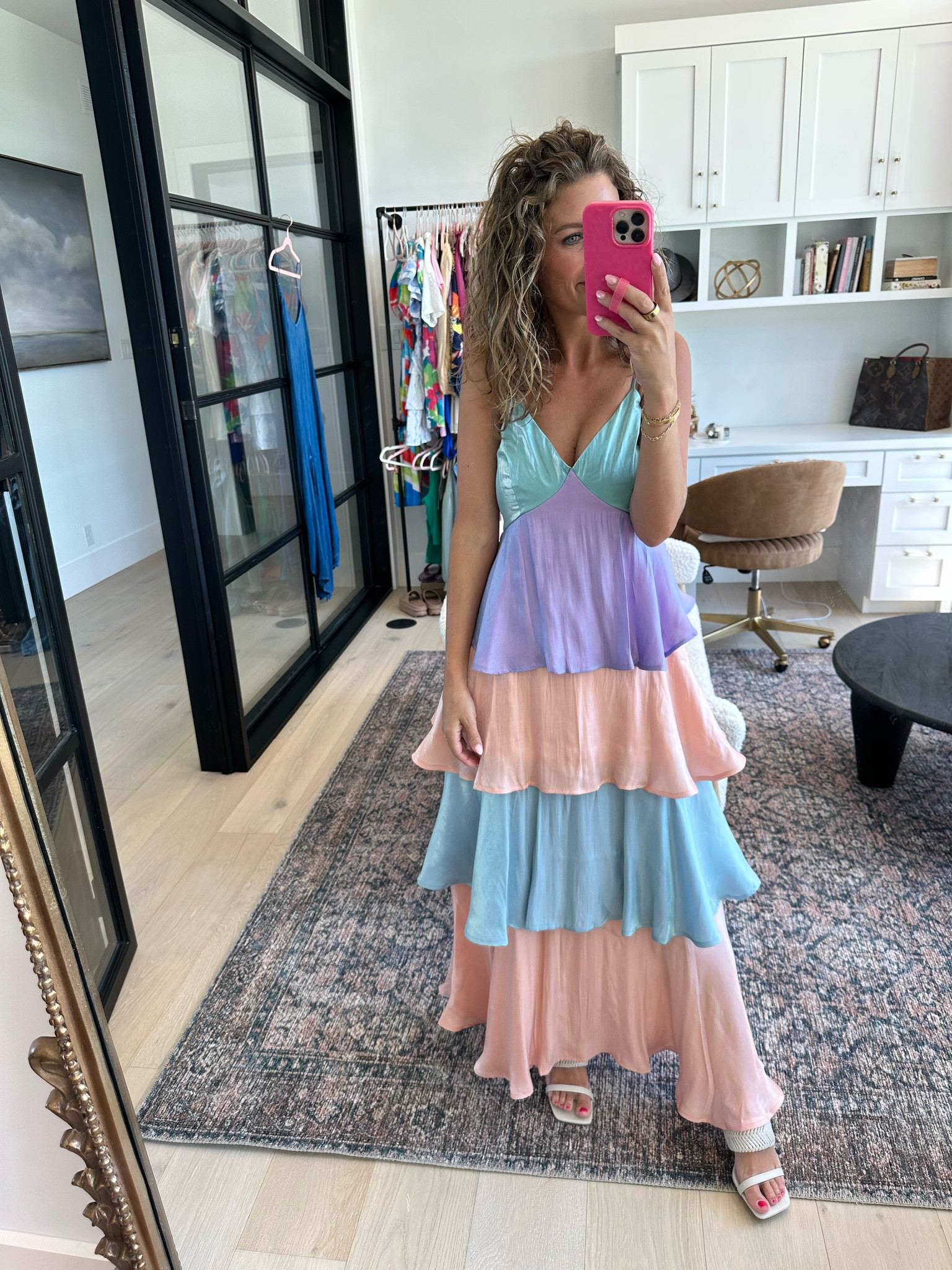 🧜‍♀️The prettiest tiered summer dress for weddings, showers, & parties! Zippered closure in the back and the straps are adjustable. I’m in a size small and it is TTS. 

Use code WOW30 for 30% off do

#LTKFind #LTKsalealert #LTKstyletip