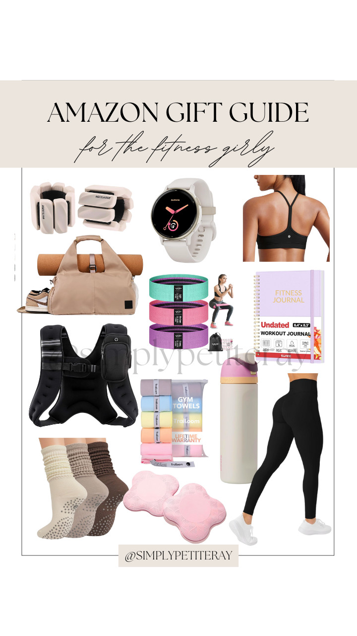 Amazon Gift Guide for the fitness girly || Amazon finds for the fitness girly 💪✨ Cute, practical picks to keep her motivated this season.

#FitnessGiftGuide #AmazonFinds #HolidayGifting 

 #LTKGiftGuide #LTKHoliday #LTKActive