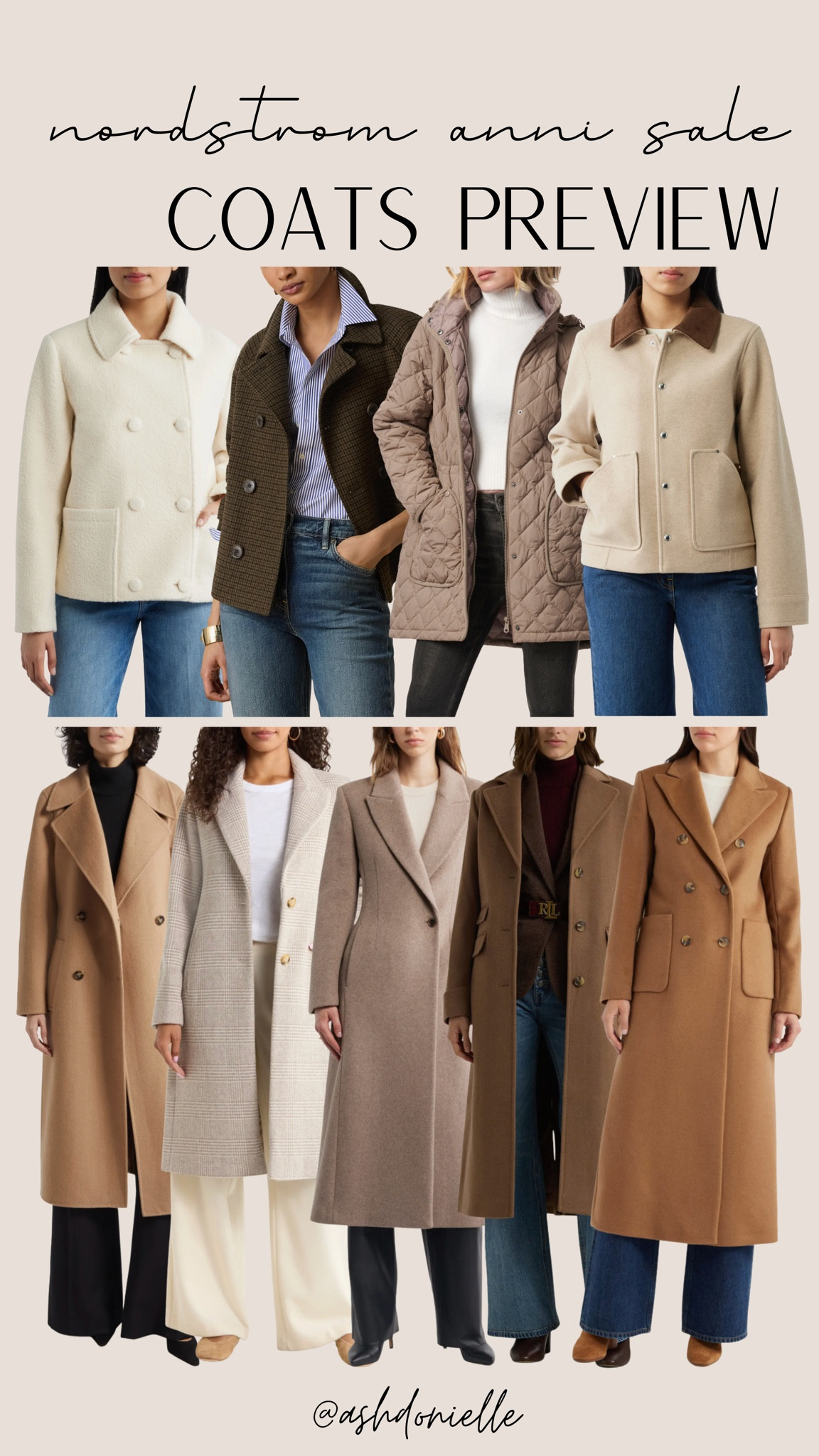 Nordstrom sale preview coats

Lightweight jackets
Denim jackets
Linen blazers
Oversized button-up shackets
Trench coats
Utility jackets
Rain jackets
Cropped bomber jackets
Cardigans for layering

#LTKSeasonal #LTKSaleAlert