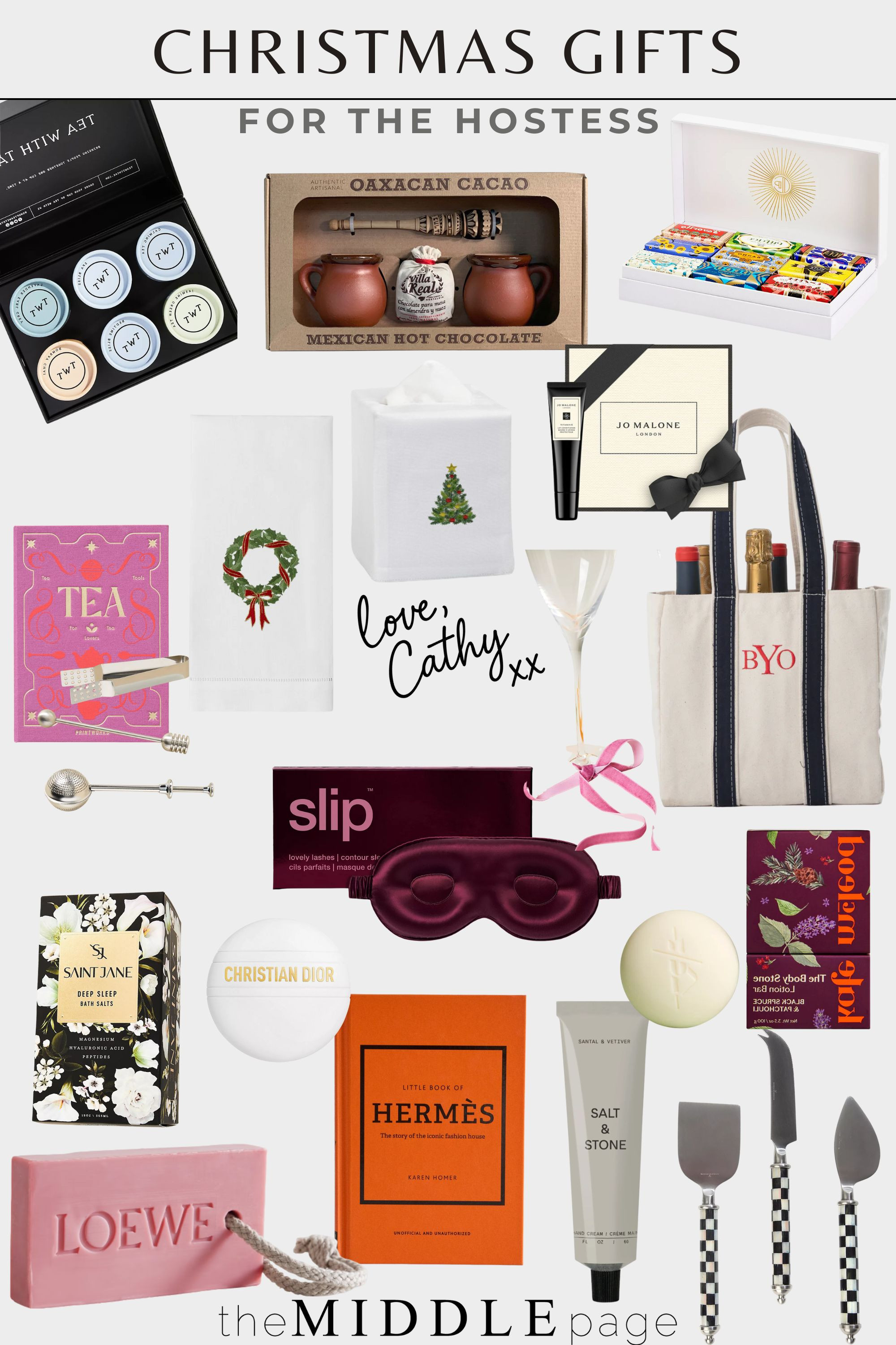 Thoughtful hostess picks — luxe teas, beautiful linens, Jo Malone favorites, festive bar essentials, and sweet stocking-worthy upgrades. 💛🎀 #HostessGifts #HolidayEntertaining #LTKSanta 

 #LTKGiftGuide #LTKHoliday #LTKHome