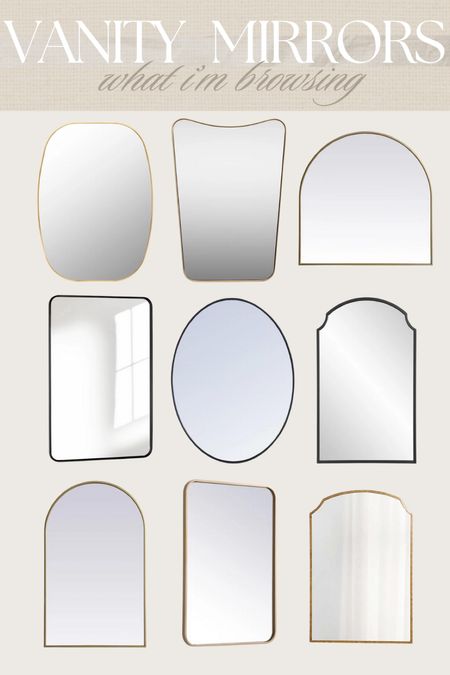 Vanity mirror for the bathroom 🤎

#bathroom #mirror #vanitymirror #under100 #under200 #bathroominspo #neutralhome

#LTKfindsunder100 #LTKhome