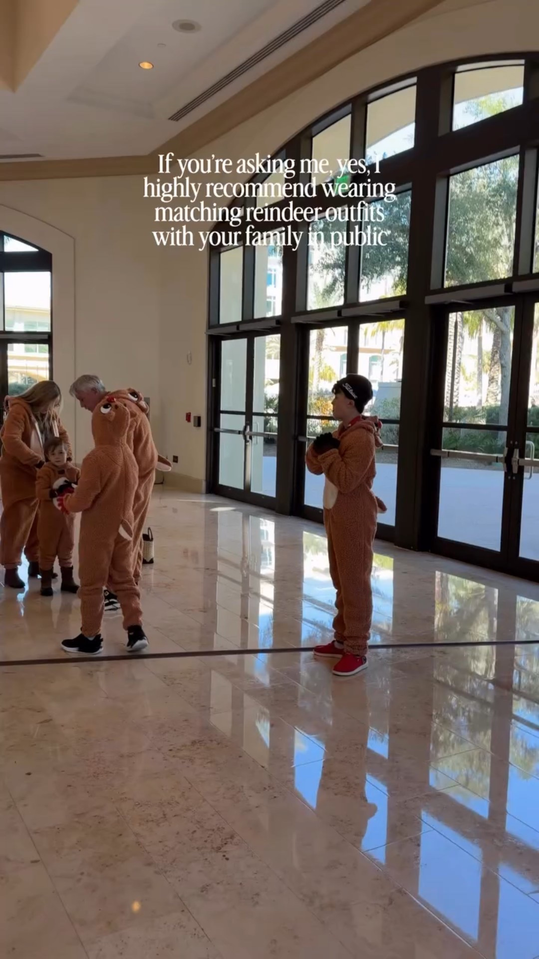 Even our servers at dinner asked me for the link to these!!! Comment SHOP! $25 and under!!! So many people filled and said they loved it!!! 

#familychristmas #christmaspajamas #matchingpajamas #christmasideas #christmasfun