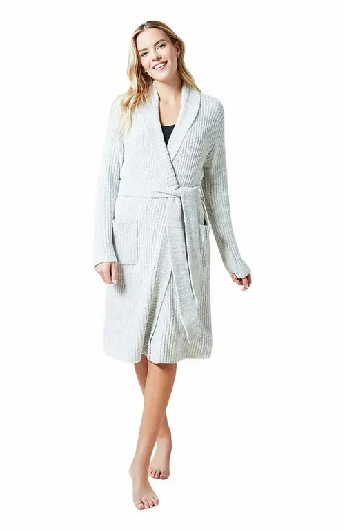 Softies Heather Marshmallow Wrap Robe in Heather Grey at Nordstrom, Size X-Small P | Nordstrom