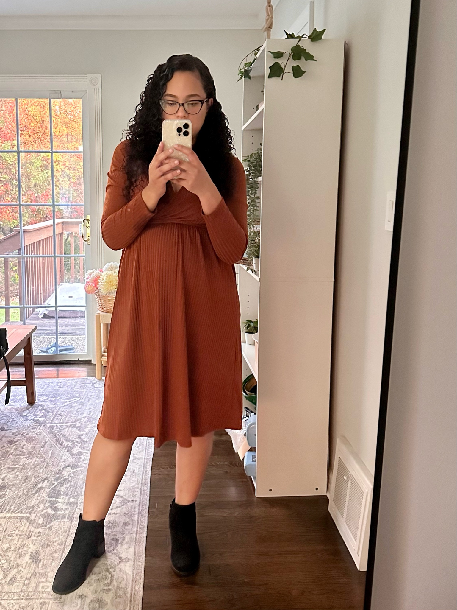 The most comfortable perfect dress that is bump friendly! Comes in many other colors! Wearing a size large ✨

Wearing a size large in the maternity shapewear. It helps support your bump and helps with back pain. 

#LTKSeasonal #LTKmidsize #LTKbump