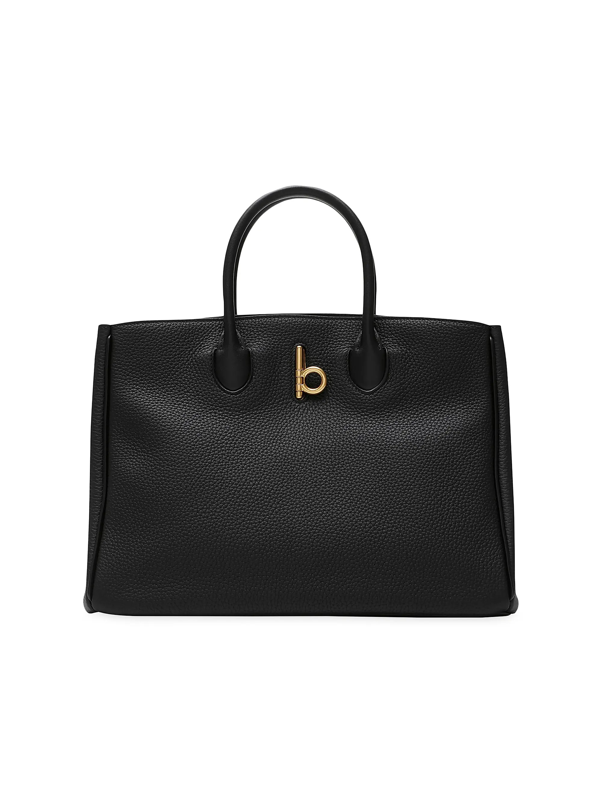 Burberry Rocking Horse Leather Tote Bag | Saks Fifth Avenue | Saks Fifth Avenue
