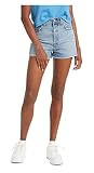 Levi's Women's Premium Ribcage Shorts, Bernal Frost (Waterless), 30 | Amazon (US)