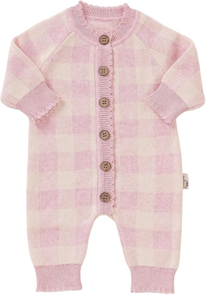 Avibae Baby Sweater, Newborn Cotton Clothes, Infant Boys and Girls Romper | Amazon (US)