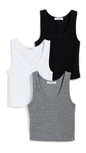 perfectwhitetee Women's Blondie Tank 3 Pack, Essential, S | Amazon (US)