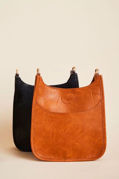 Mini Vegan Messenger Bag- STRAP NOT INCLUDED | Social Threads