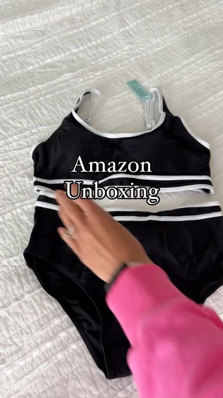 Amazon unboxing 

Swimsuits
High waisted swimsuits 
Amazon finds


#LTKVideo #LTKstyletip #LTKswim