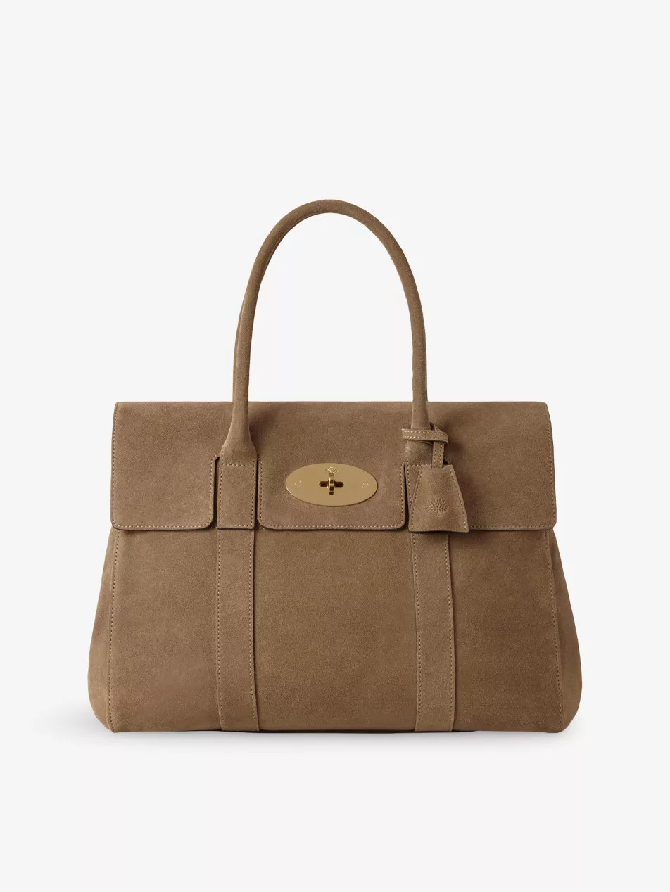 Bayswater Suede Tote Bag | Selfridges