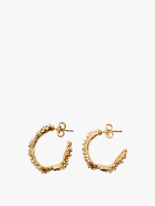 Women's Alighieri The Lunar Rocks Hoop Earrings | Earrings | Fenwick | Fenwick