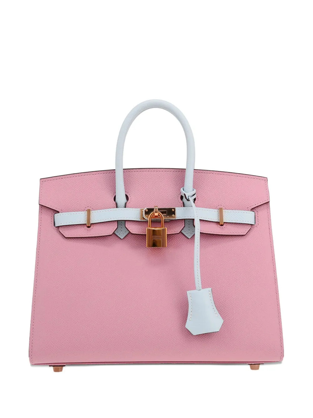 Hermès Pre-Owned Birkin 25 epsom-leather tote bag - Pink | Farfetch Global