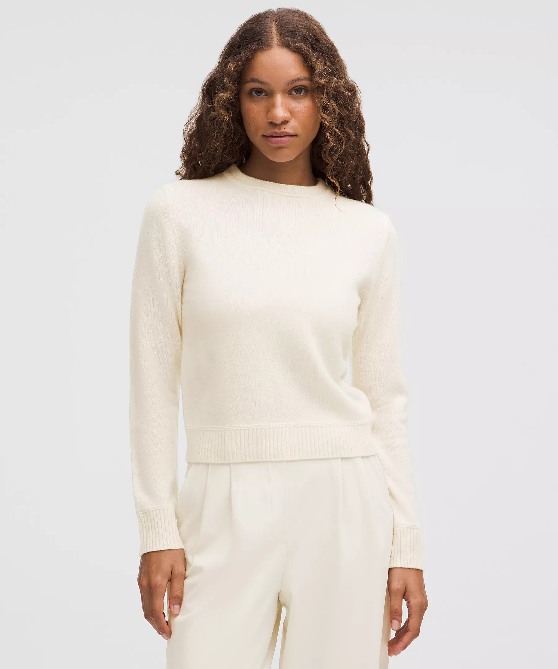 Cashmere Slim-Fit Crewneck Sweater | Lululemon (US)