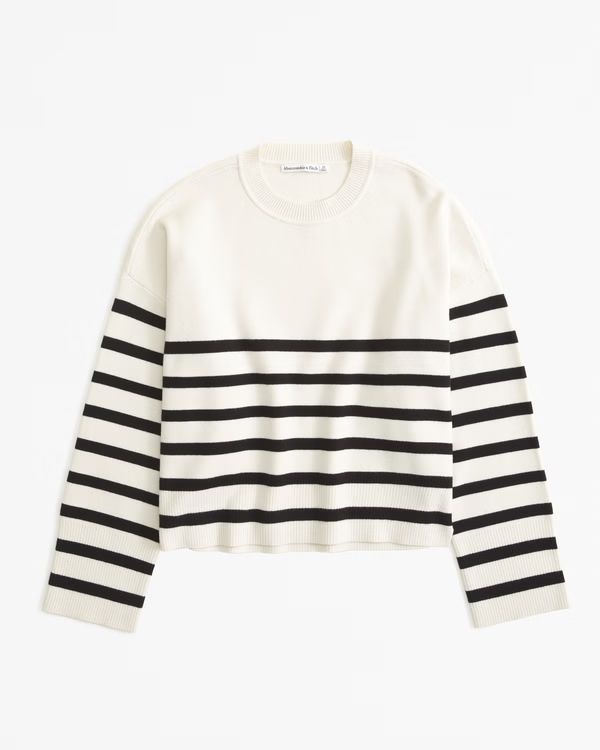 Women's LuxeLoft Crew Sweater | Women's Clearance | Abercrombie.com | Abercrombie & Fitch (US)