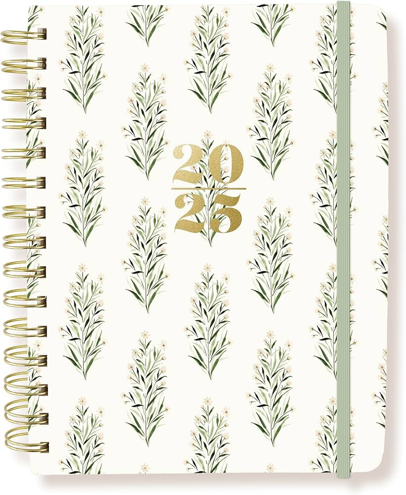 18 Month Hardbound Spiral Planner by Graphique, Jul. 2024 – Dec. 2025 Calendar, Weekly and Mont... | Amazon (US)