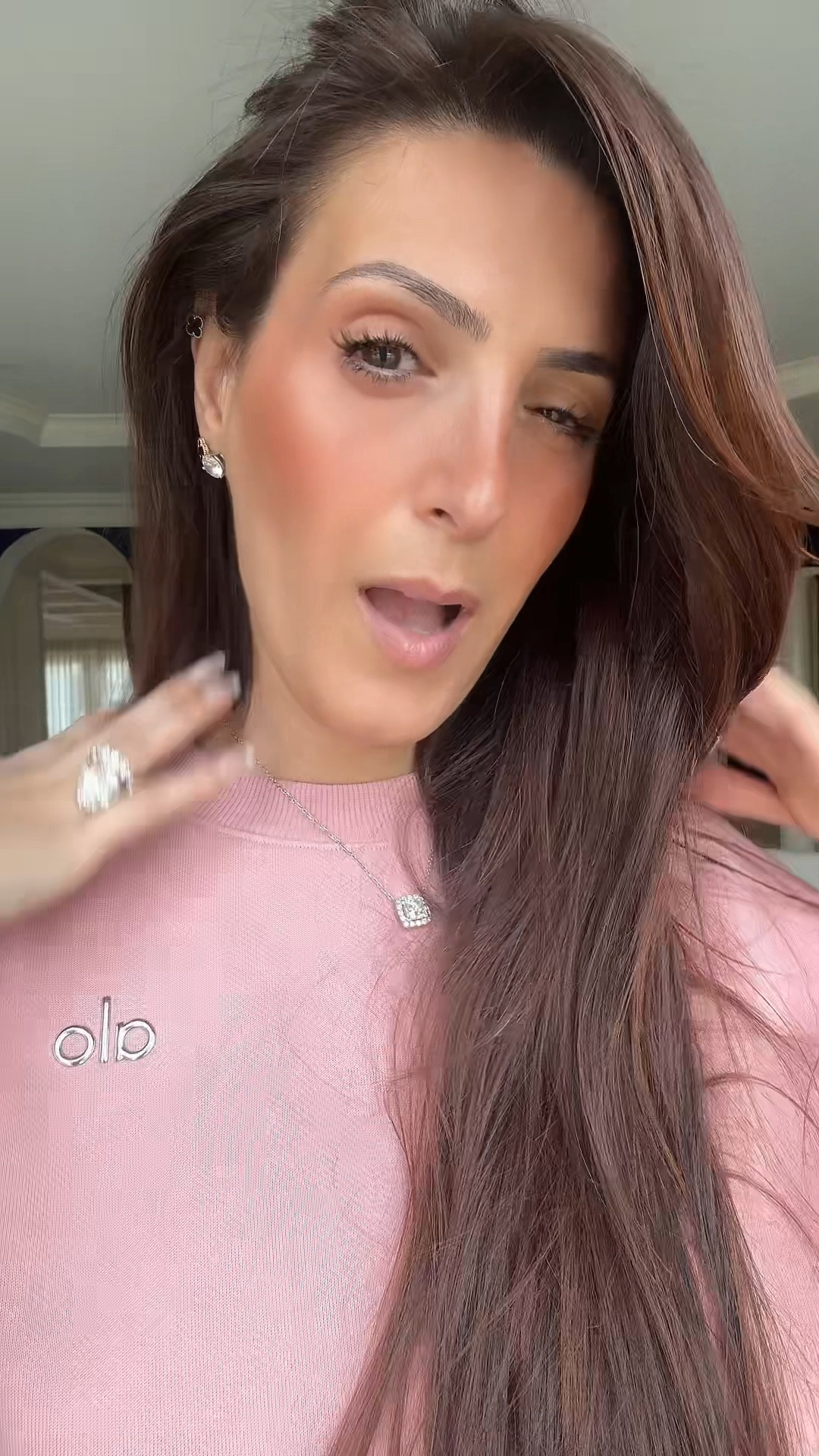 Pinkalicious would agree we all need to get on board with the new vintage pink pieces 💖 @Alo Yoga 

#LTKootd #LTKActive #LTKfitnessgoals