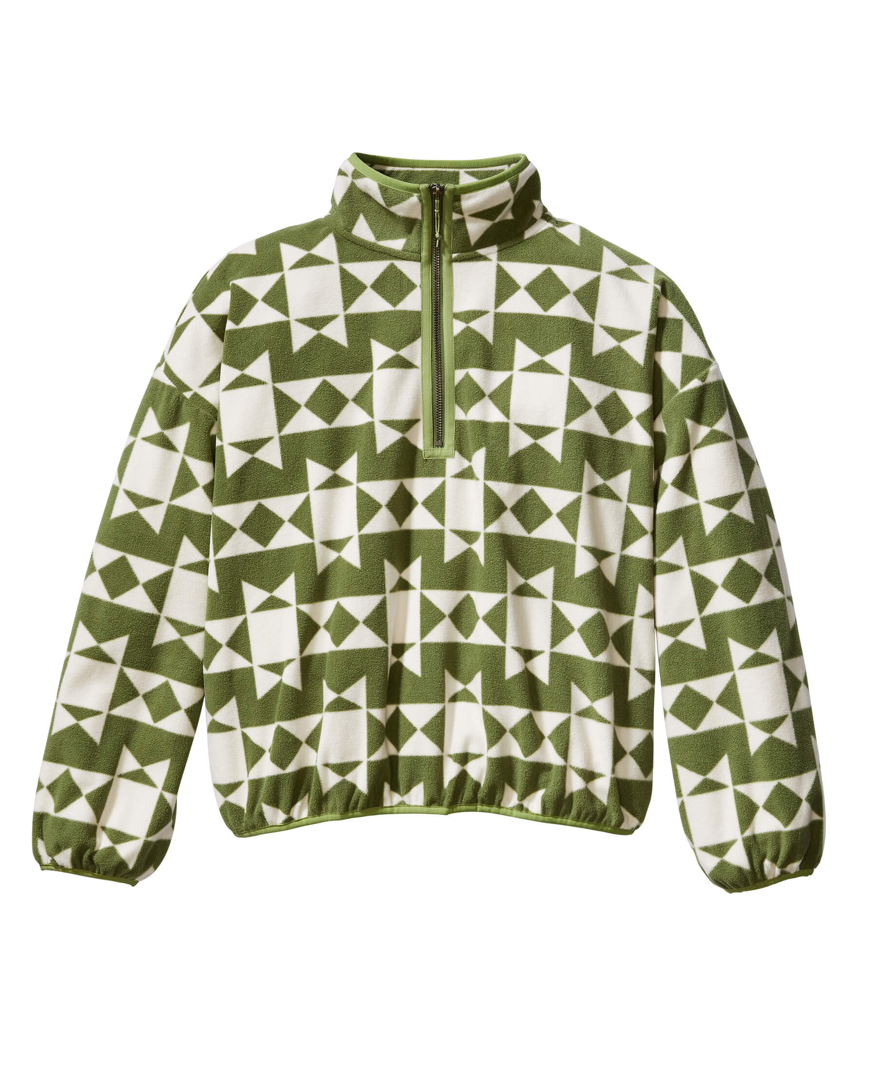 The Great + Eddie Bauer The Fleece Quarter Zip. | THE GREAT.