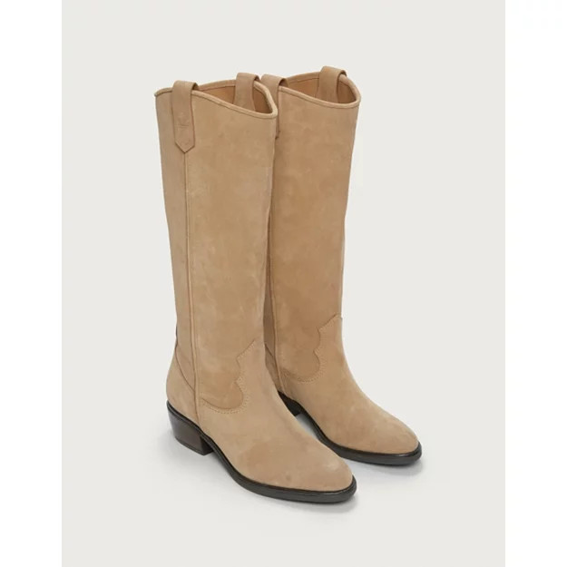 Raglan Knee High Western Boots | The White Company (UK)