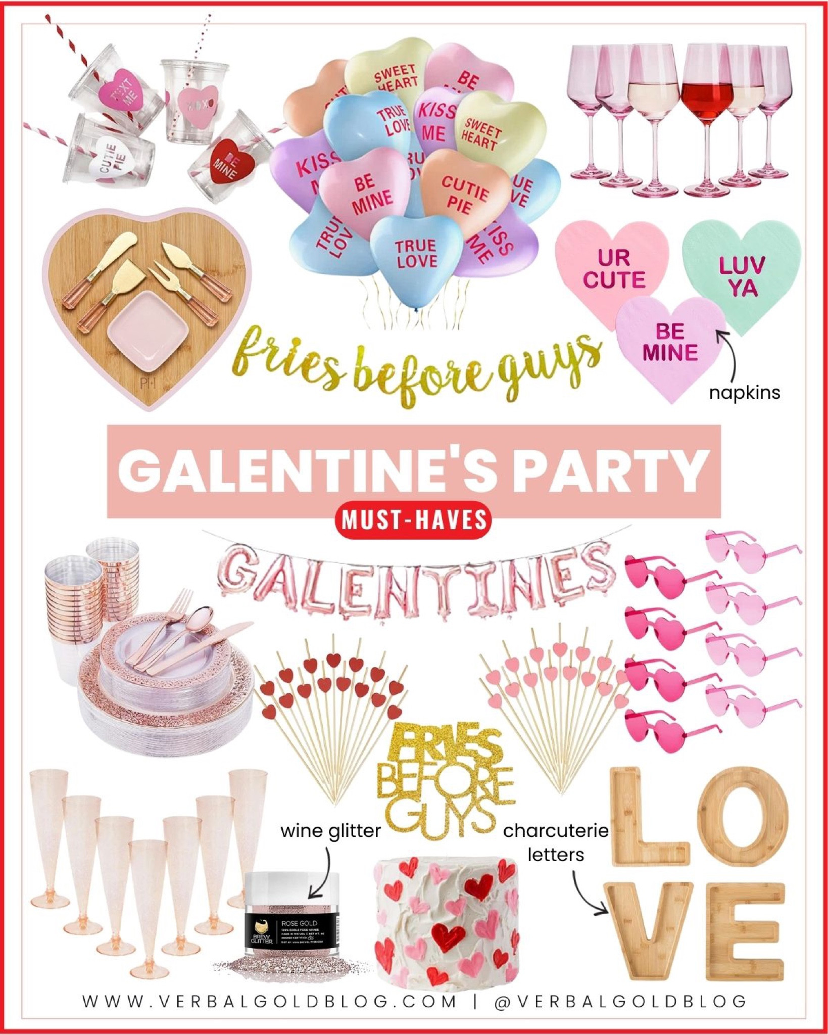 Amazon Valentine’s Day decor - amazon galentines party must haves - girls night - Valentine’s Day charcuterie - Vday decor - Valentine’s Day gifts for best friends - galentines decorations from amazon 


#LTKGiftGuide #LTKFind #LTKhome