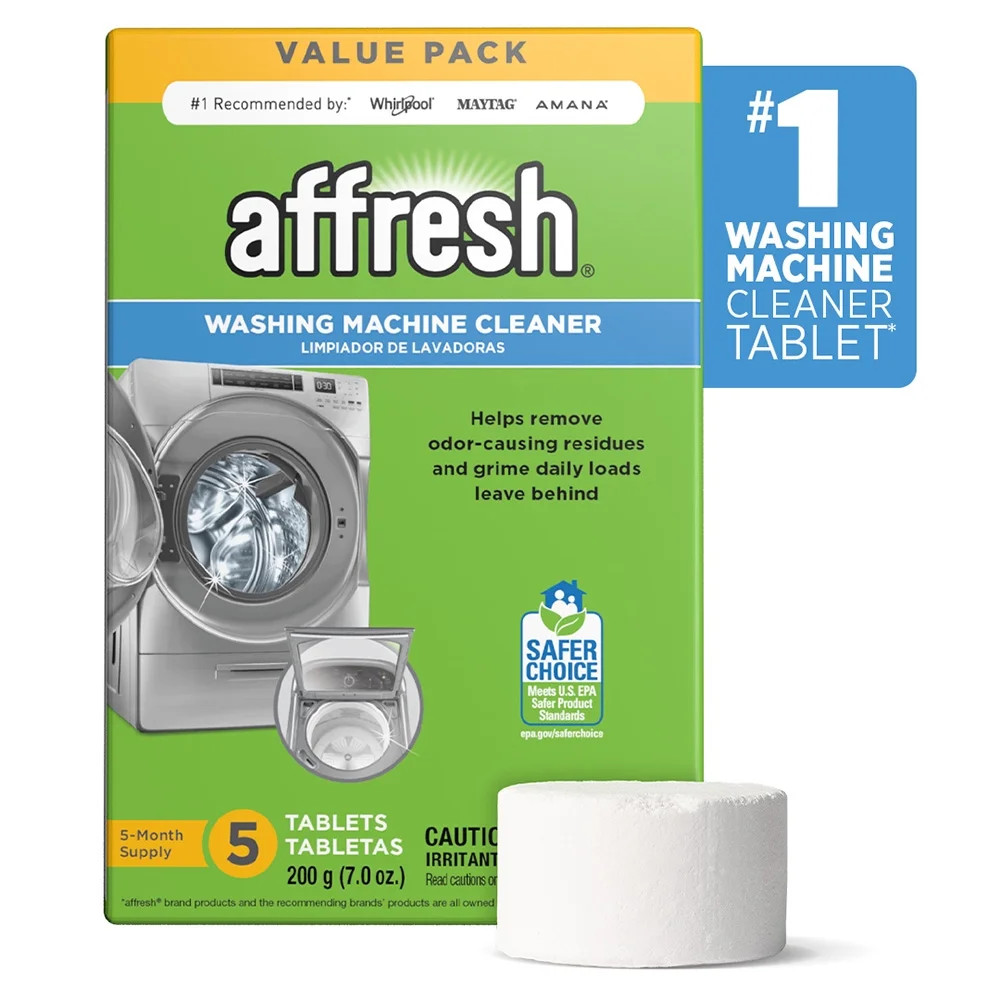 Affresh Washer Cleaner Tablets, 5 Count | Walmart (US)
