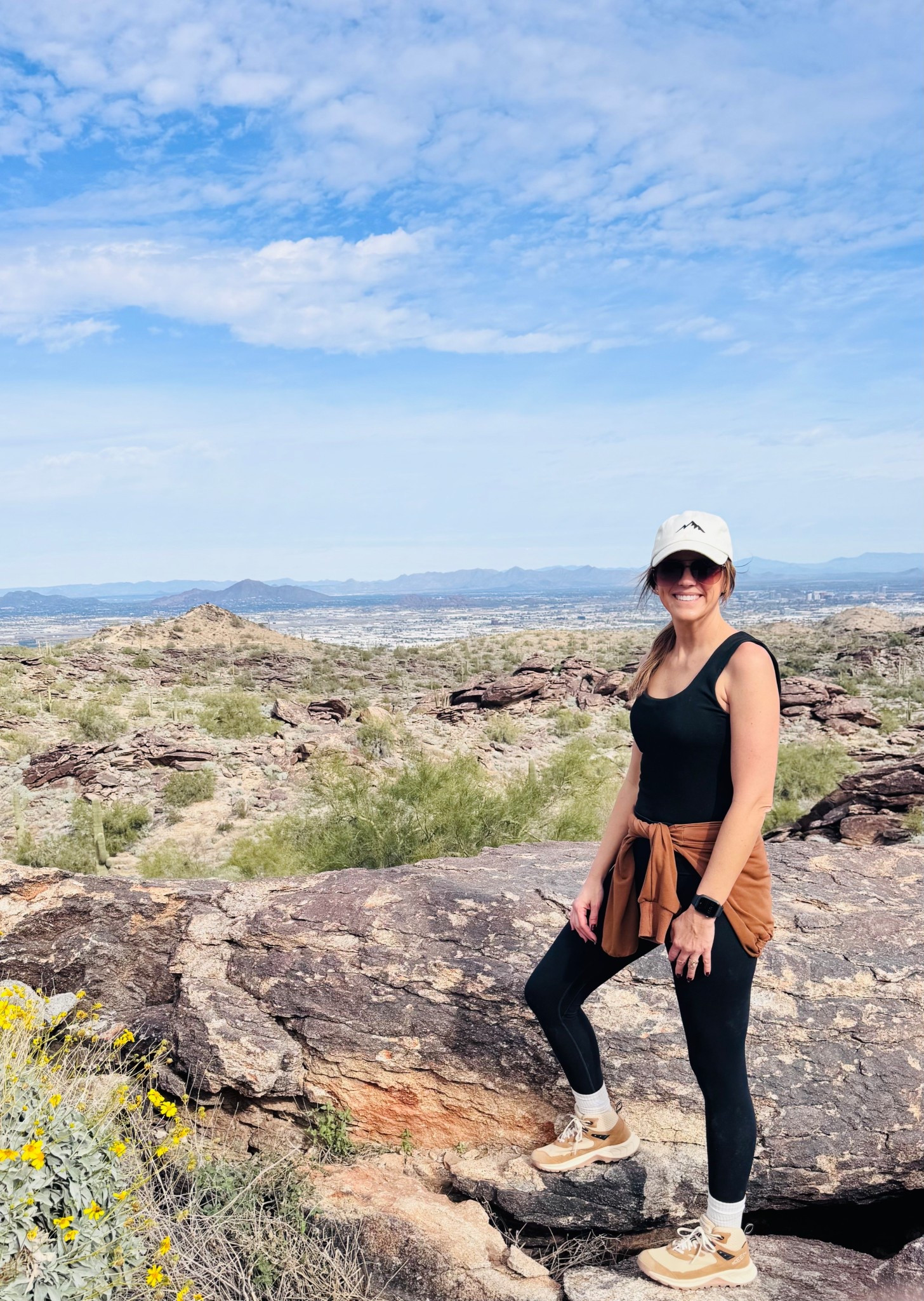 Hiking gear was top notch for our hiking in Phoenix. These hiking shoes are so comfortable and never hurt my feet! I loved the ankle support especially with the rock scrambling we did. At my age I don't need a rolled ankle nor would my kids want to carry me back to our car. 

My hiking shoes, clothes and accessories linked. 

#hikinggear #hiking #hikingshoes

#LTKTravel #LTKfitnessgoals #LTKmomlife